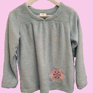 Hanna Andersson Girl Snowflake Pullover Fleece